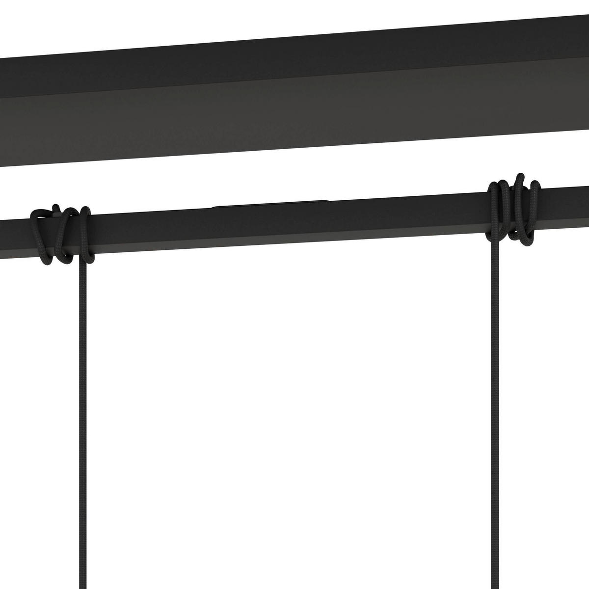 HÄNGELEUCHTE 77/16/150 cm  - Schwarz, Basics, Metall (77/16/150cm) - Eglo