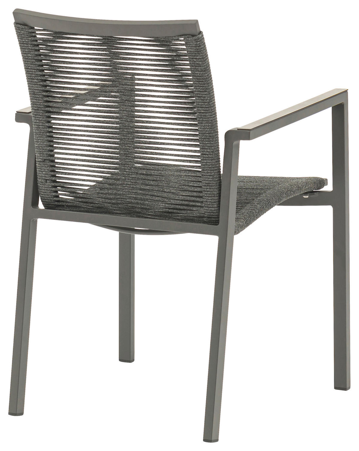 VRTNA STOLICA  siva  metal, tekstil      - siva, Design, metal/tekstil (55/83/62cm) - Amatio