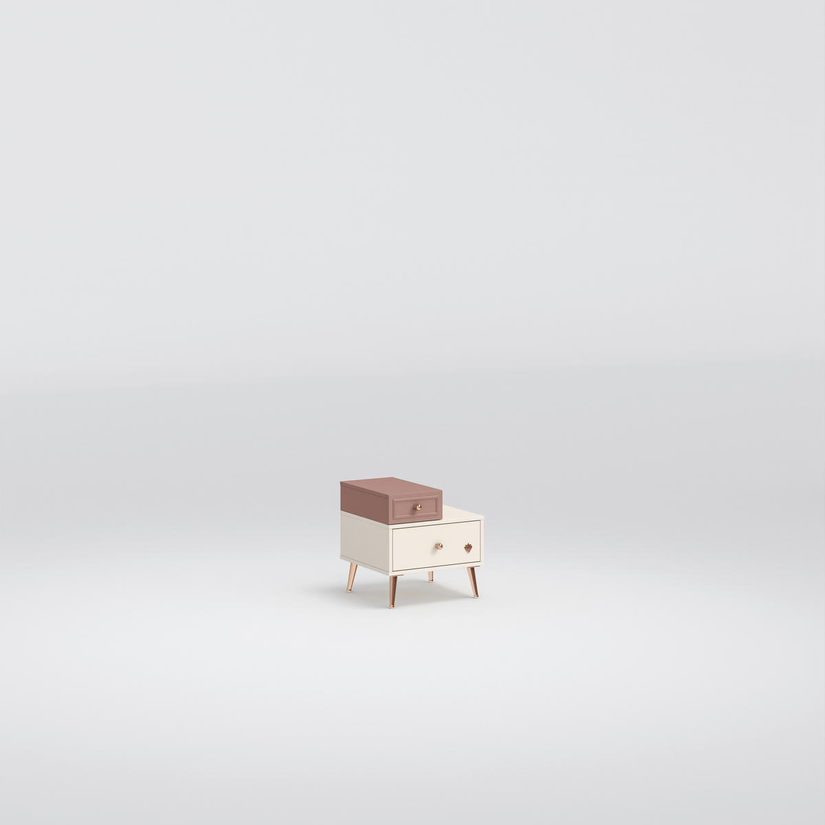 NOPTIERĂ in  - Modern, lemn/metal (47/48/44cm) - Cilek