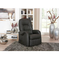 TV FOTELJ,  črna usnje - črna, Konvencionalno, usnje (78/107/93cm) - Himolla