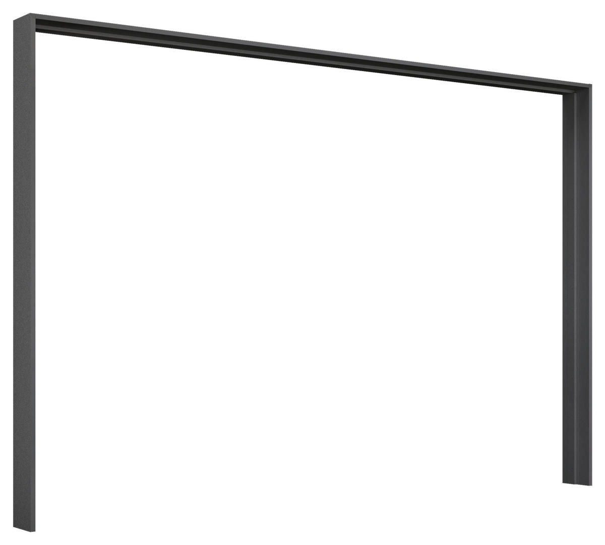 PASSEPARTOUTRAHMEN 278/214/64 cm Grau  - Grau, MODERN, Holzwerkstoff (278/214/64cm) - Luca Bessoni