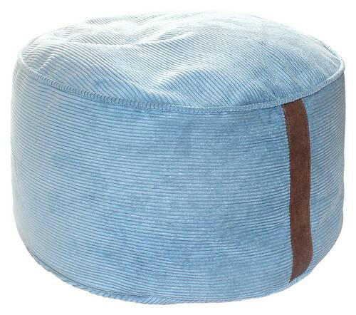 SITZSACK Cord Uni 50 L  - Blau, Basics, Textil (50/25/50cm) - Xora