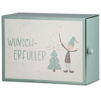 GESCHENKBOX  - Salbeigrün, LIFESTYLE, Papier (14/10/6cm)