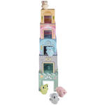 STAPELTURM - Multicolor, Basics, Papier/Textil (13/55,5/13cm) - My Baby Lou