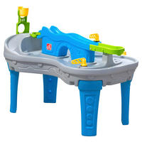 SPIELTISCH FAHREN UND ROLLEN - Blau/Orange, Basics, Kunststoff (58/90/69cm)