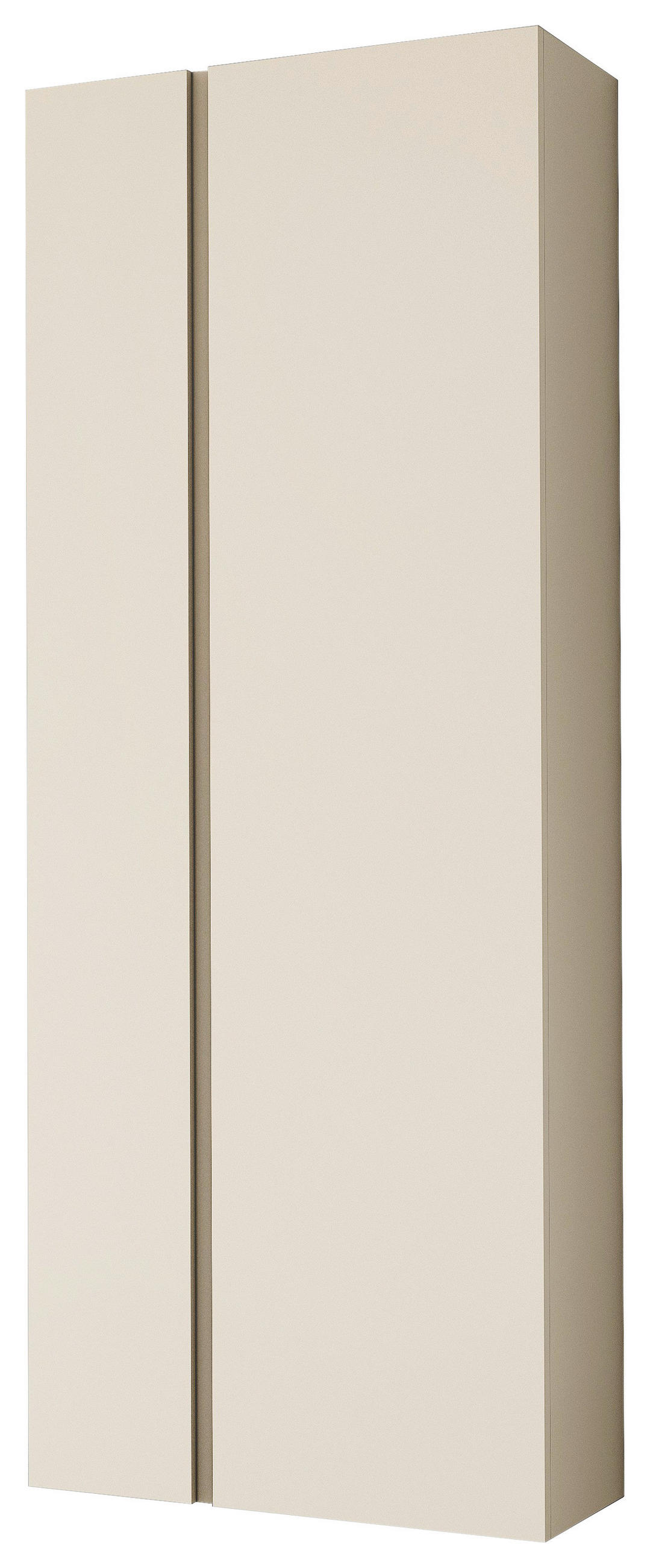 GARDEROBENSCHRANK Gardasee  in 60/165/33 cm  - Sandfarben, Design, Holzwerkstoff (60/165/33cm) - Moderano