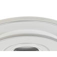 LED-DECKENLEUCHTE 35/6 cm   - Chromfarben/Weiß, Basics, Kunststoff/Metall (35/6cm) - Novel