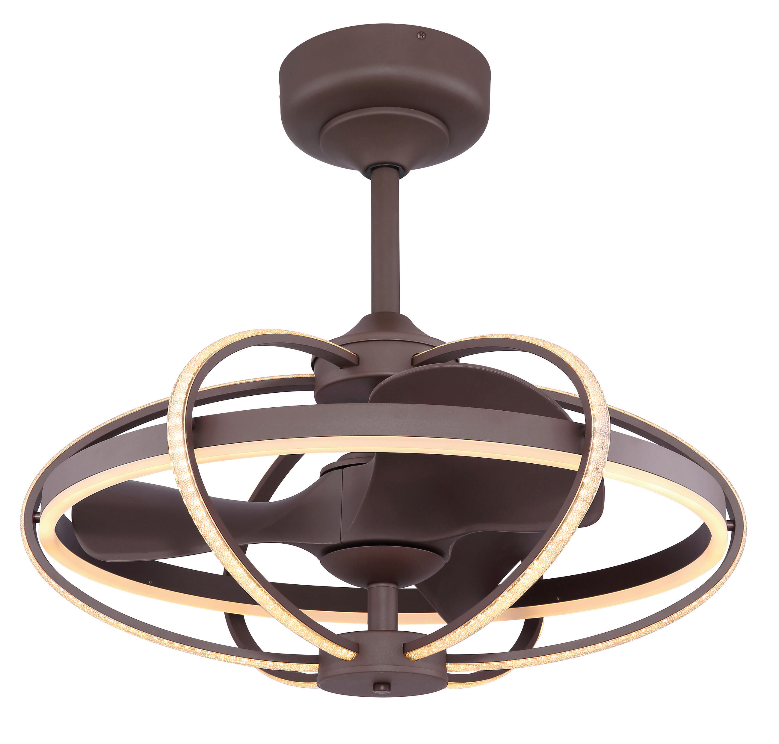 VENTILATOR STROPNI  opalno    - opalno, Basics, metal/plastika (64/58cm)