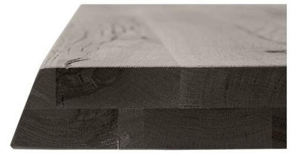 TISCHPLATTE in Holz 160/90/6 cm - Eichefarben/Grau, Design, Holz (160/90/6cm) - Waldwelt