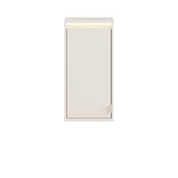 Comodă 38,4/78,4/33 cm  - culoare lemn stejar/nisipiu, Basics, metal/material pe bază de lemn (38,4/78,4/33cm) - Xora