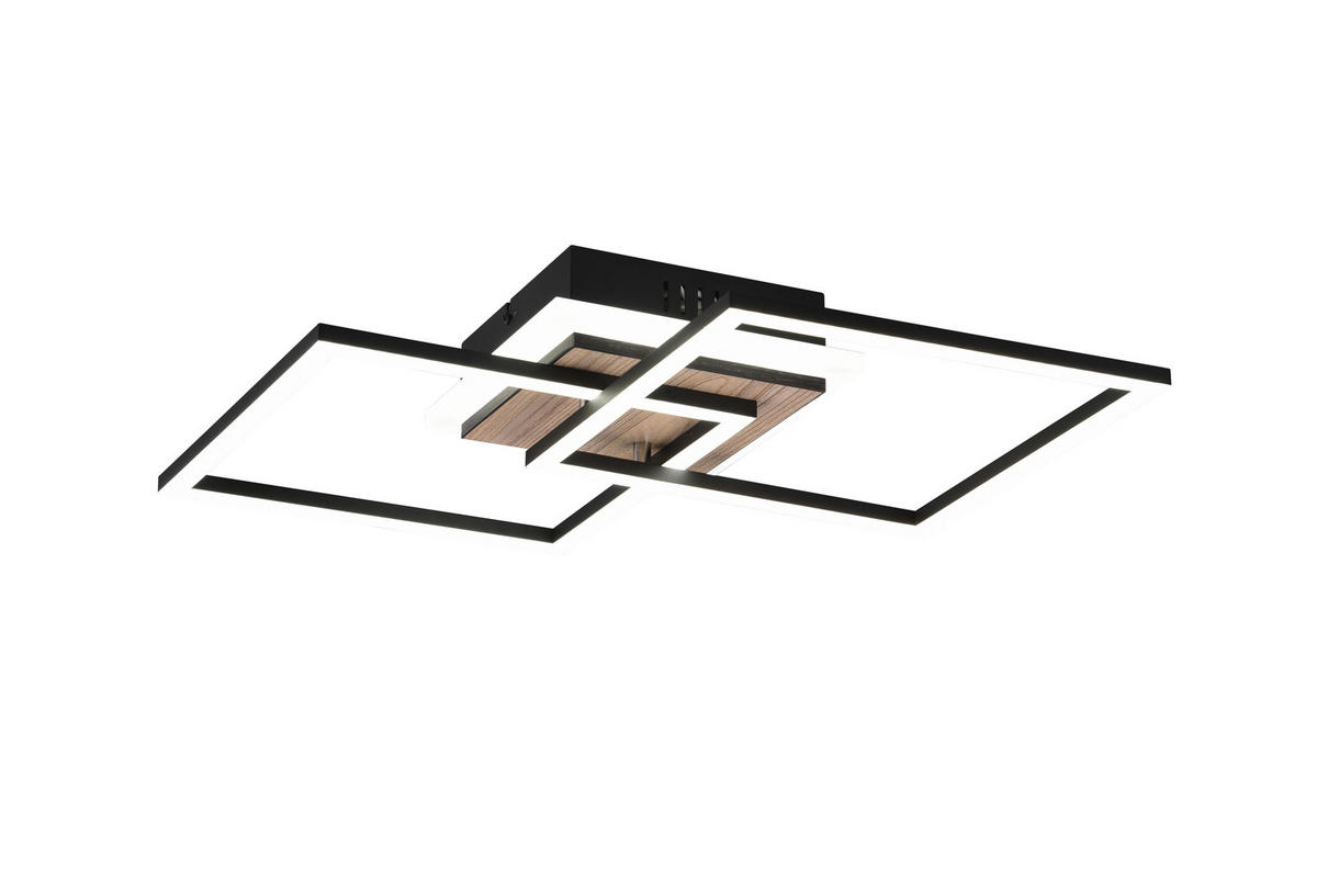 LED-TAKLAMPA Giro 57,5/35,5/8 cm  - brun, Basics, plast (57,5/35,5/8cm)