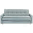 SCHLAFSOFA in Textil, Holzwerkstoff Blau - Blau/Silberfarben, MODERN, Holzwerkstoff/Kunststoff (216/95/88cm) - Carryhome SCHLAFSOFA in Textil, Holzwerkstoff Blau - Blau/Silberfarben, MODERN, Holzwerkstoff/Kunststoff (216/95/88cm) - Carryhome