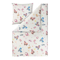 BETTWÄSCHE 2-teilig Impulse Makosatin 135/200 cm  - Multicolor, Design, Textil (135/200cm) - Estella