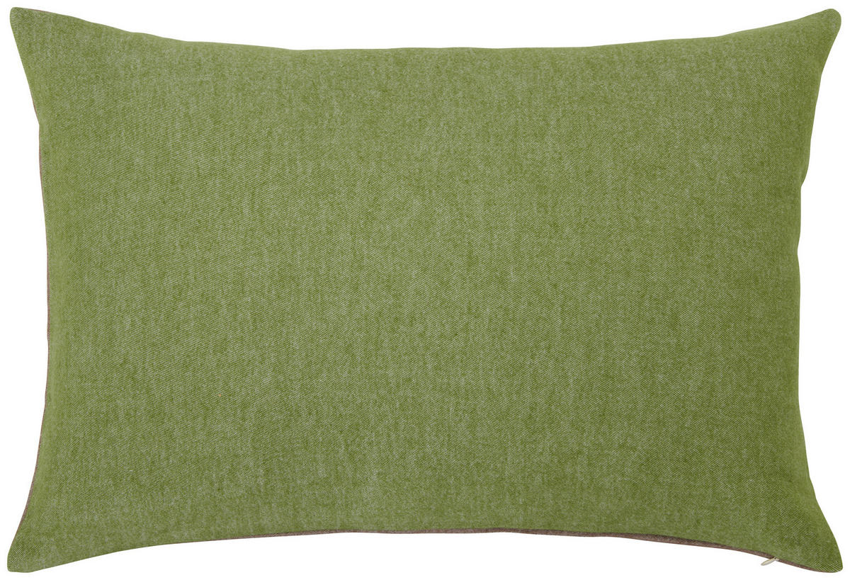 PERNĂ DECORATIVĂ 40/60 cm  - maro/verde, Natur, textil (40/60cm) - Novel