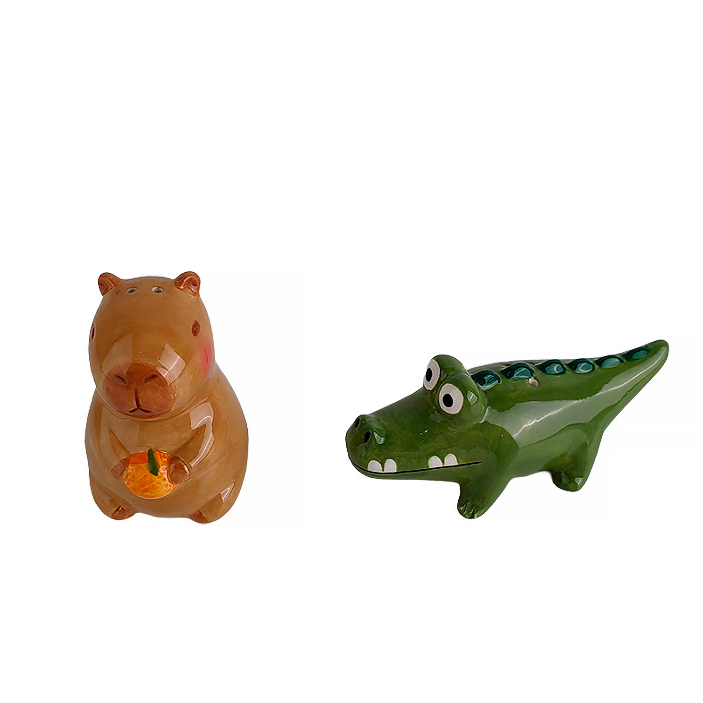 SOLNICA IN POPRNICA             - zelena/rjava, Trend, keramika - Ambia Home