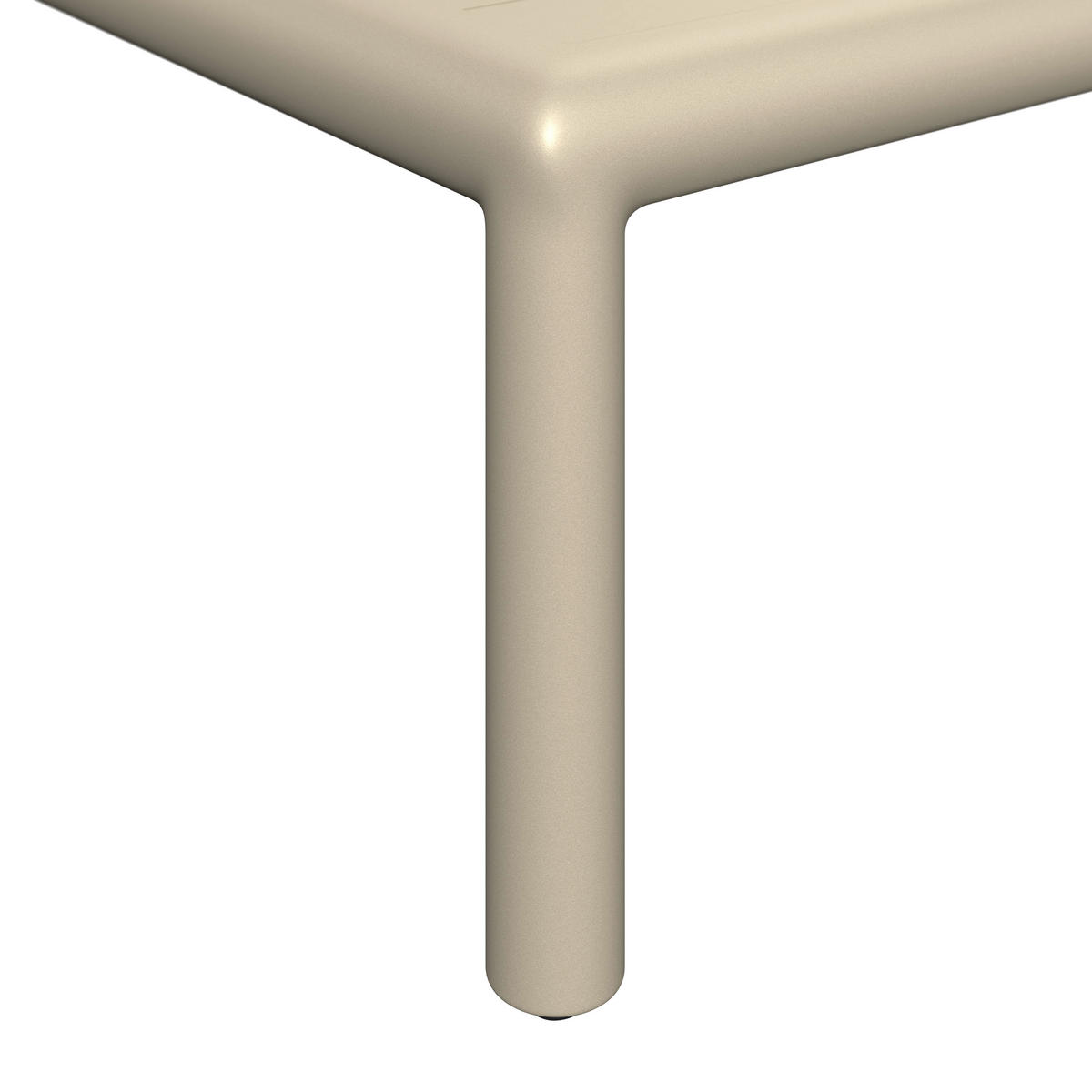 LOUNGEGARNITUR 169/289 cm Aluminium  - Sandfarben/Beige, Design, Textil/Metall (169/289cm) - Amatio