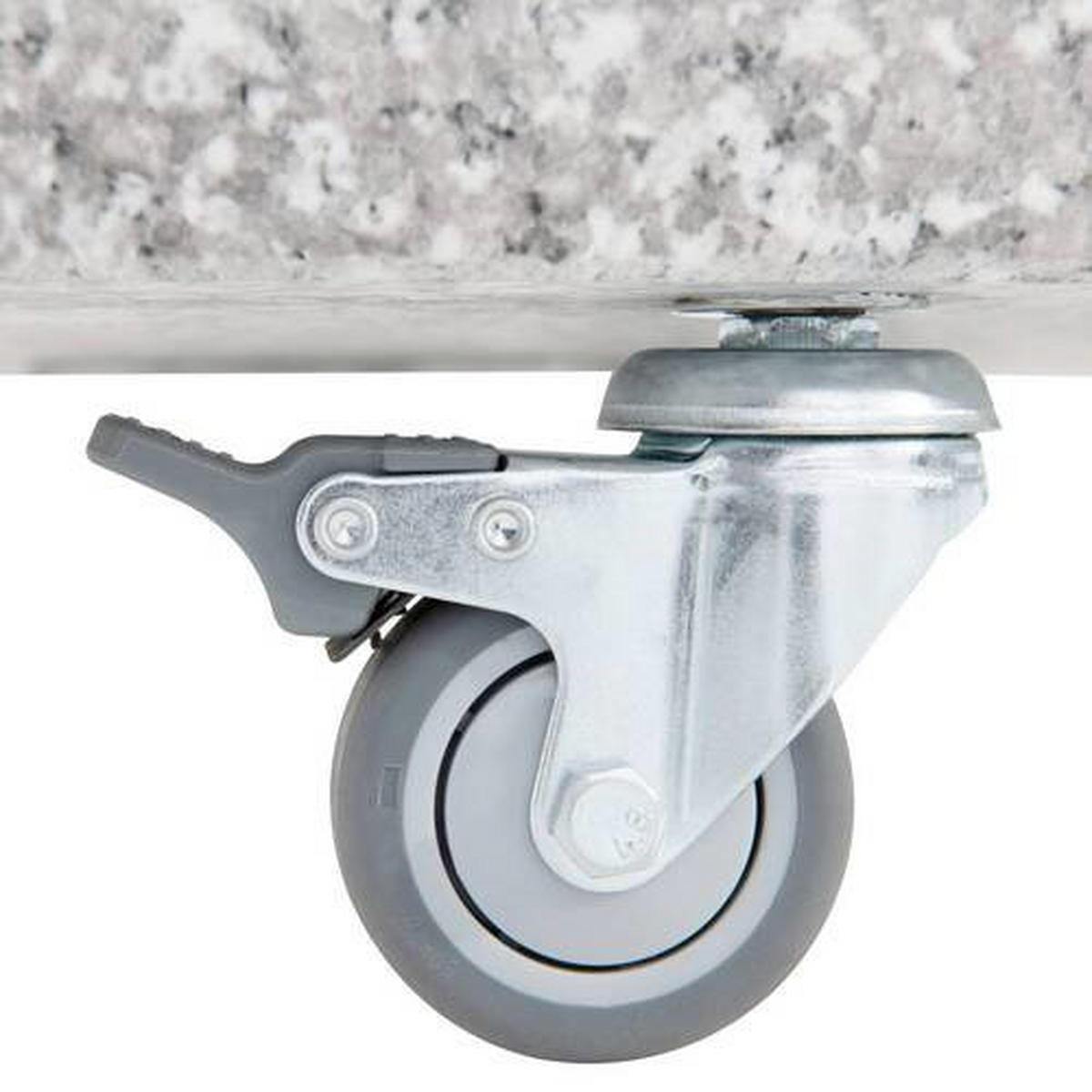 SONNENSCHIRMSTÄNDER Granit Grau  - Grau, Basics, Stein (56/9/56cm) - Doppler