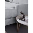 ECKSOFA  in Cord Hellgrau  240/175 cm  - Dunkelgrau/Hellgrau, Design, Kunststoff/Textil (240/175cm) - Xora