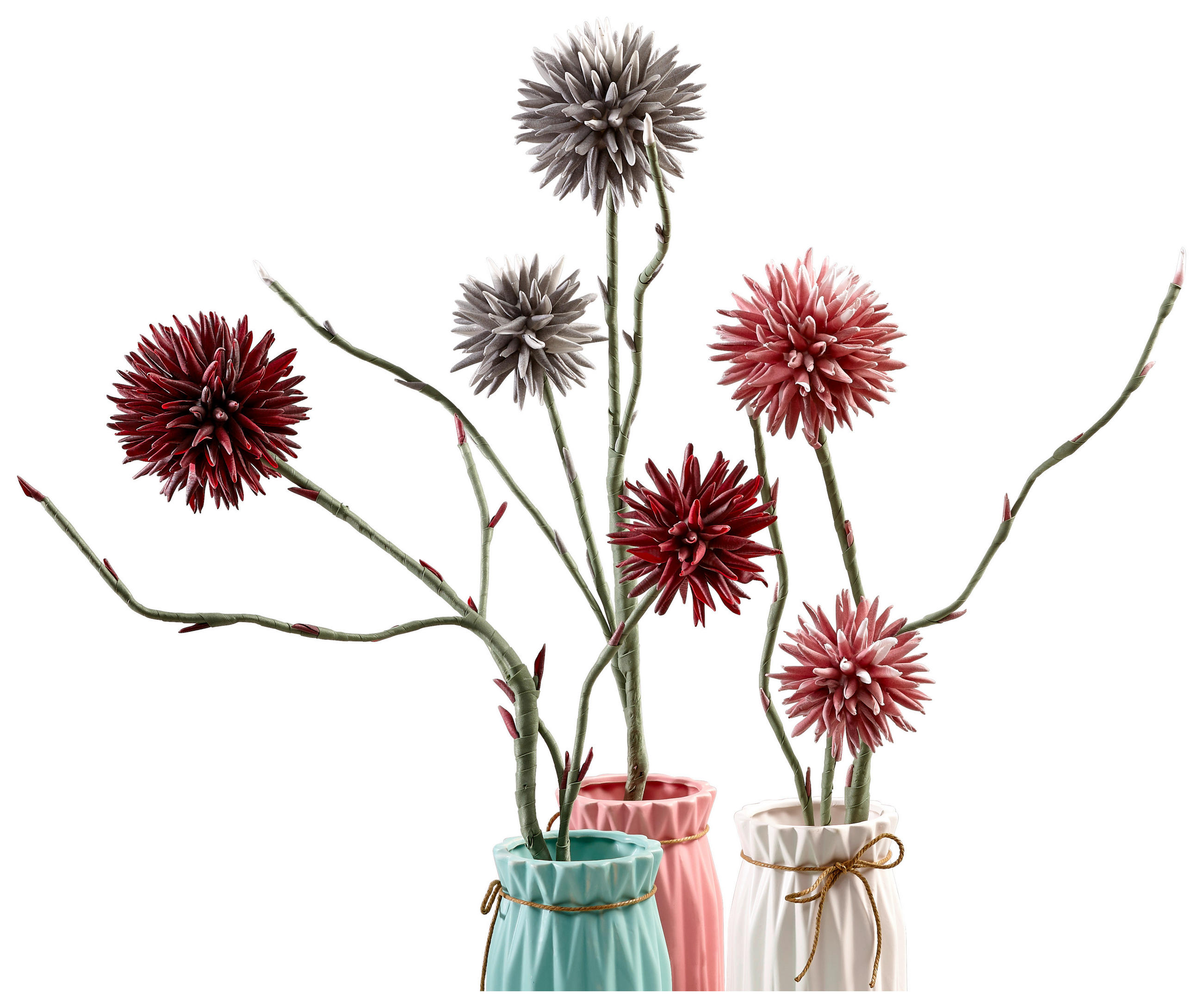 CVIJEĆE UMJETNO  - višebojno, Basics, plastika (84cm) - Ambia Home