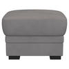 HOCKER in Textil Hellgrau  - Hellgrau/Schwarz, Basics, Kunststoff/Textil (68/45/68cm) - MID.YOU