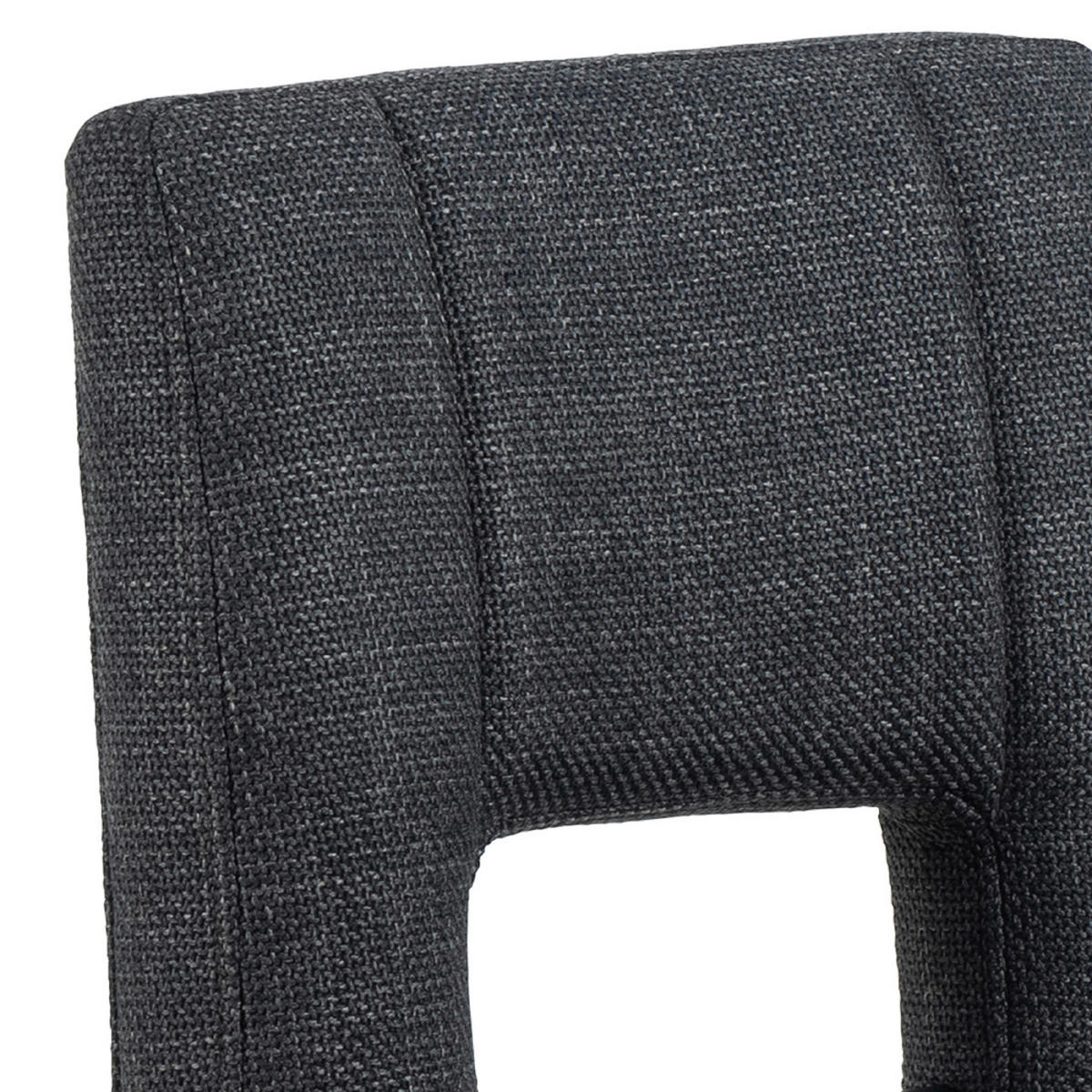 BAROVÁ ŽIDLE, tmavě šedá - černá/tmavě šedá, Design, kov/textil (41,5/115/52cm) - MID.YOU