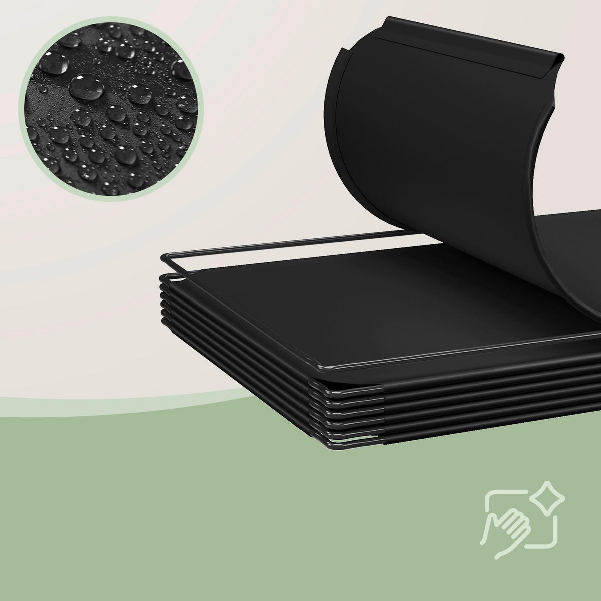 SCHUHREGAL Schwarz  - Schwarz, Trend, Kunststoff/Metall (123/123/31cm) - Boxxx