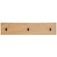 GARDEROBE 5-teilig  in 190/202/38 cm  - Eichefarben/Anthrazit, Natur, Holz/Textil (190/202/38cm) - Linea Natura