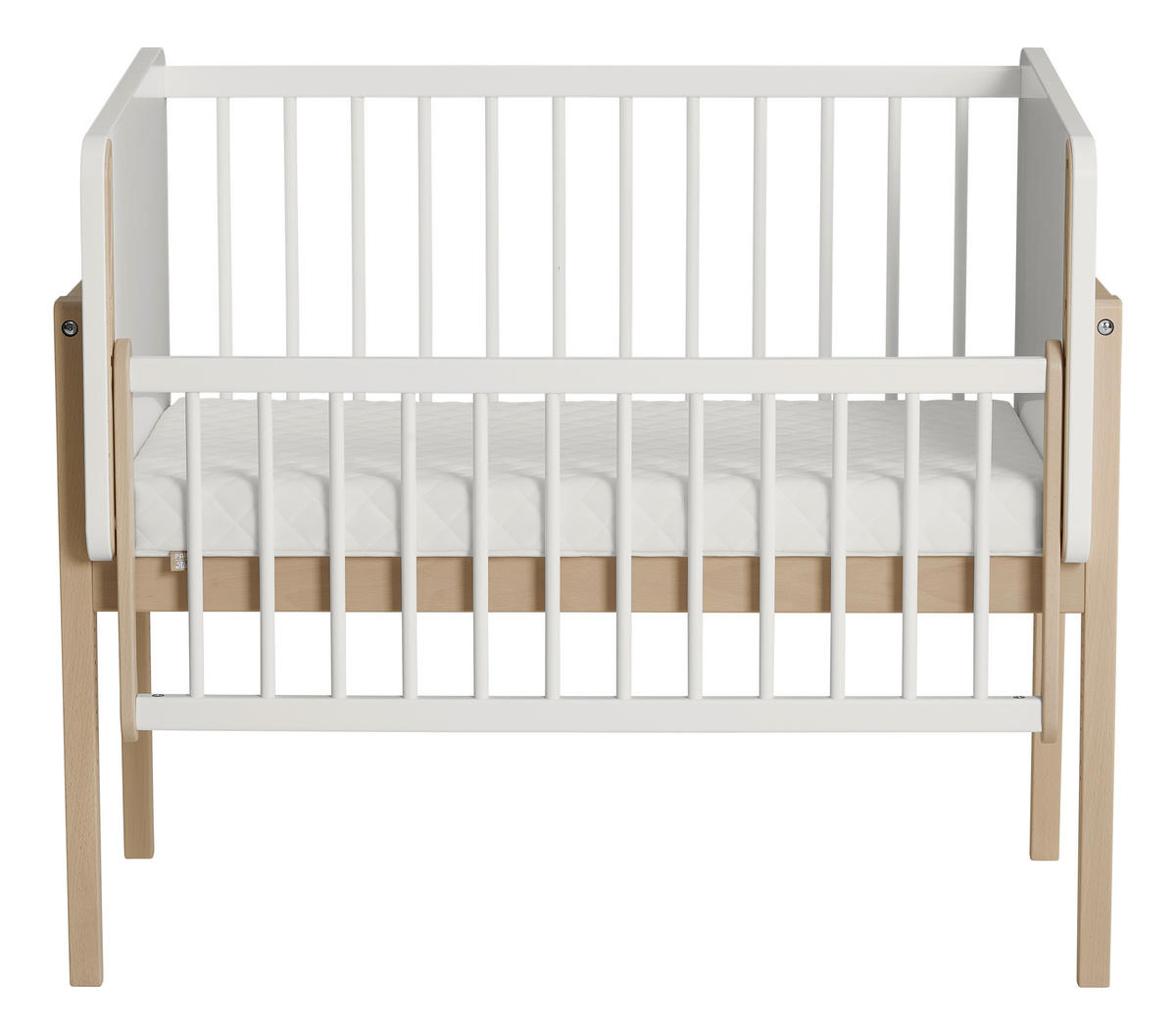 BEISTELLBETT Little Cloud  99,40/109,70/56,90 cm  - Weiß, Basics, Holzwerkstoff (99,40/109,70/56,90cm) - Paidi