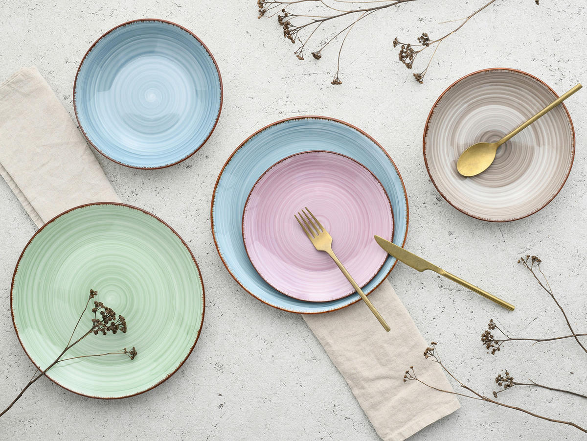 SERVIS Samba 12 delar  - multicolor, Basics, keramik - Creatable