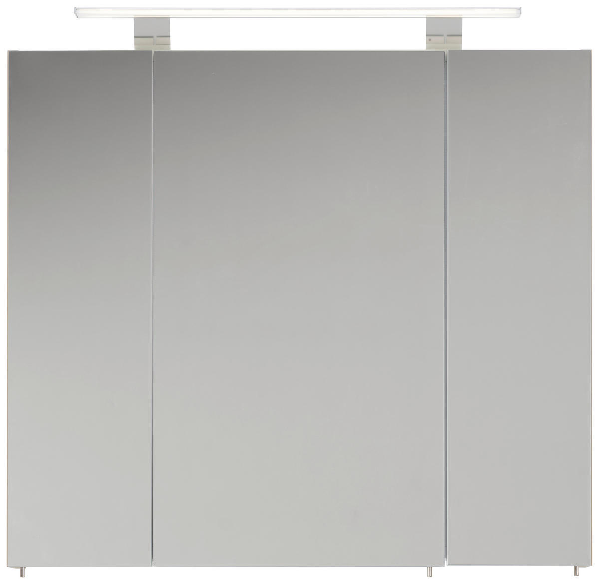 SPIEGELSCHRANK 80/75,7/16 cm  - Eichefarben, Basics, Glas/Holzwerkstoff (80/75,7/16cm) - Stylife