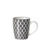 KAFFEEBECHER 350 ml - Schwarz/Weiß, Trend, Keramik (0,350l) - Ritzenhoff Breker KAFFEEBECHER 350 ml - Schwarz/Weiß, Trend, Keramik (0,350l) - Ritzenhoff Breker