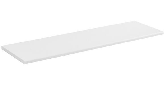 WANDBOARD Weiß  - Weiß, KONVENTIONELL, Holzwerkstoff (90/1,8/28cm) - Xora