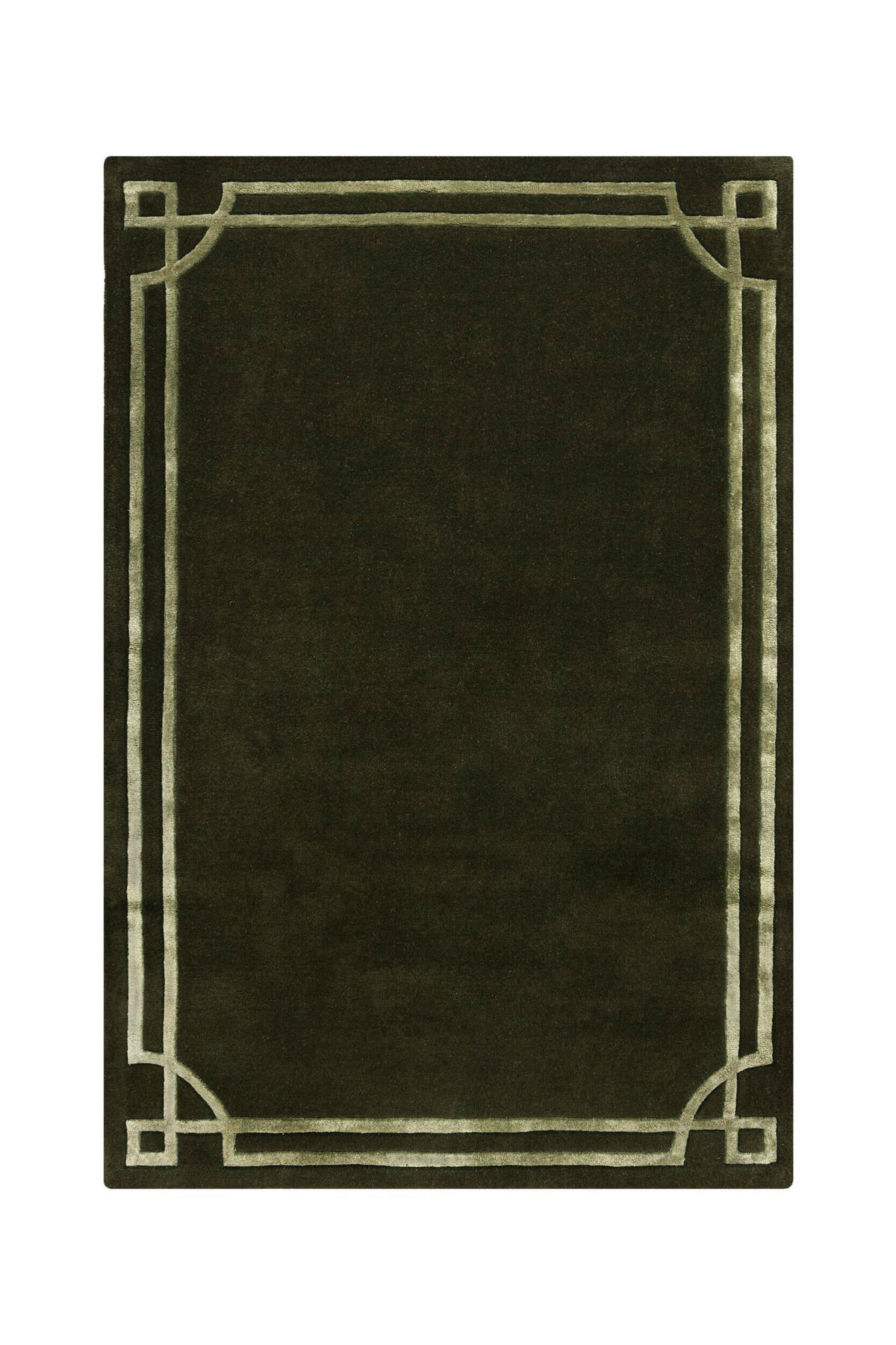 WOLLTEPPICH 160/230 cm Grün  - Grün, MODERN, Textil (160/230cm) - Xora