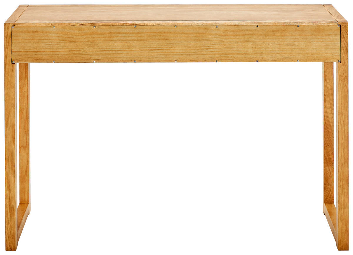 KONSOLENTISCH furniert, massiv Naturfarben  - Naturfarben, KONVENTIONELL, Holzwerkstoff (120/33/80cm) - MID.YOU