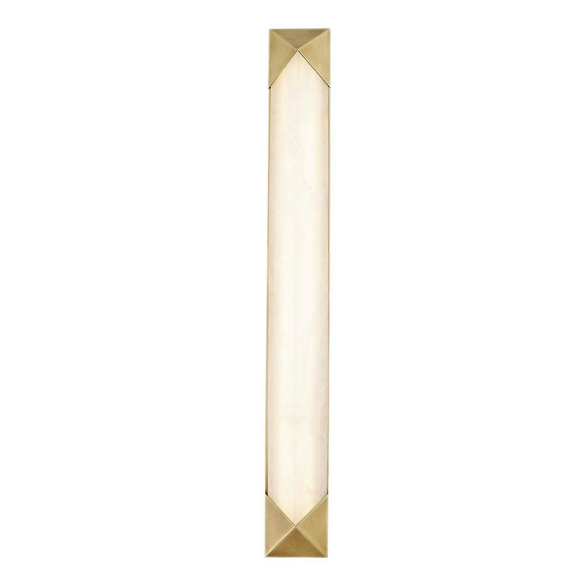 LED-WANDLEUCHTE    - Messingfarben, KONVENTIONELL, Stein/Metall (63,5/7,6/6,1cm) - Elstead Lighting