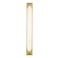 LED-WANDLEUCHTE    - Messingfarben, KONVENTIONELL, Stein/Metall (63,5/7,6/6,1cm) - Elstead Lighting