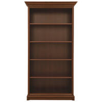 KÖNYVESPOLC 110/204,5/43 cm gesztenyebarna  - gesztenyebarna, Design, faalapú anyag (110/204,5/43cm) - Landscape