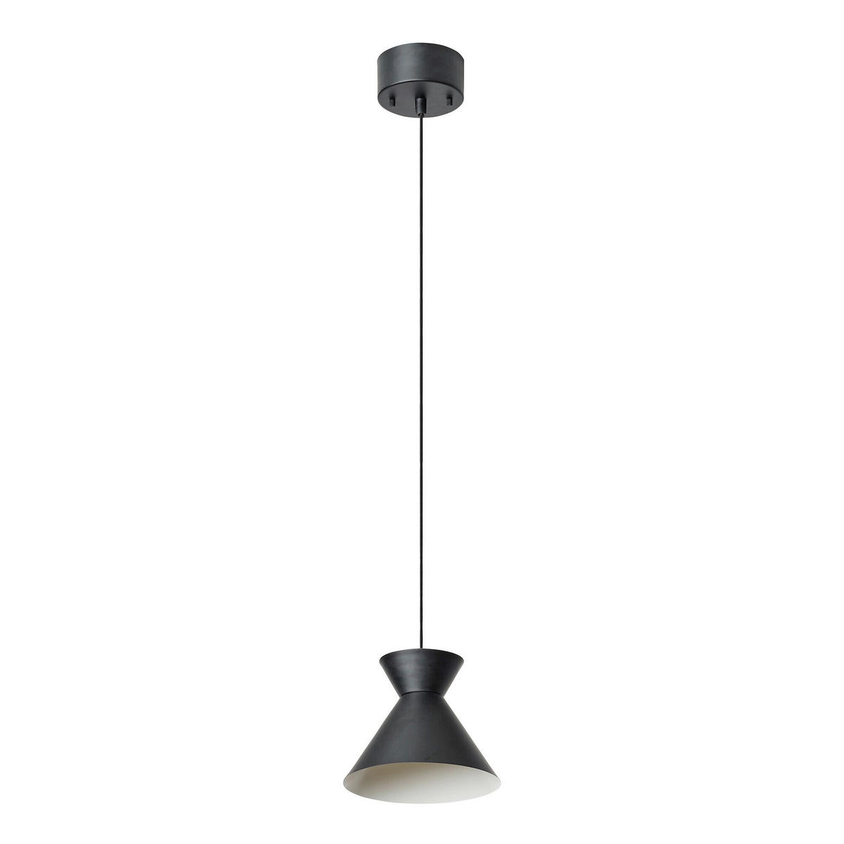 HÄNGELEUCHTE 20/150 cm  - Schwarz, Basics, Metall (20/150cm) - Osram