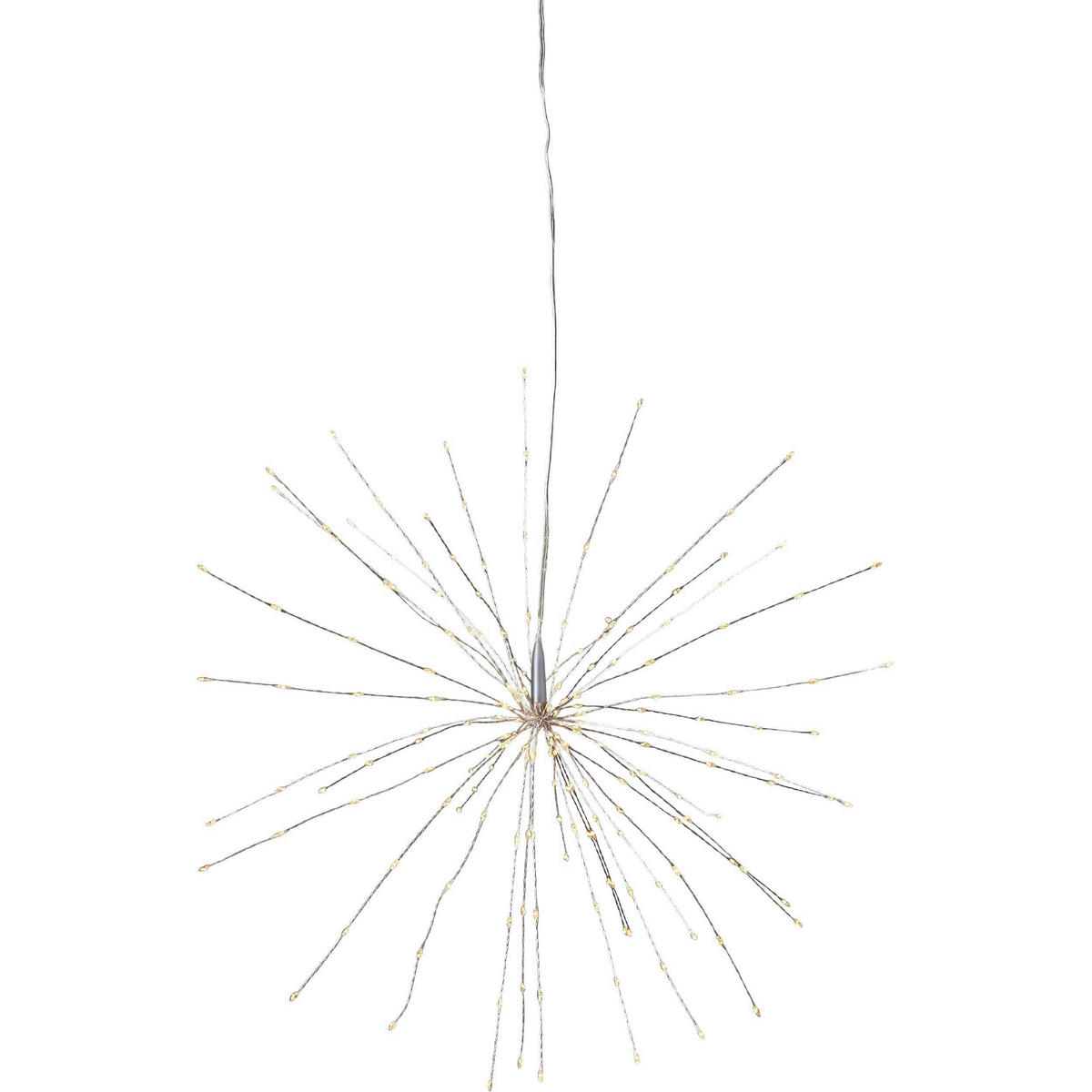 LED-DEKOLEUCHTE  - Transparent/Silberfarben, Basics, Kunststoff/Metall (45/45cm) - Eglo