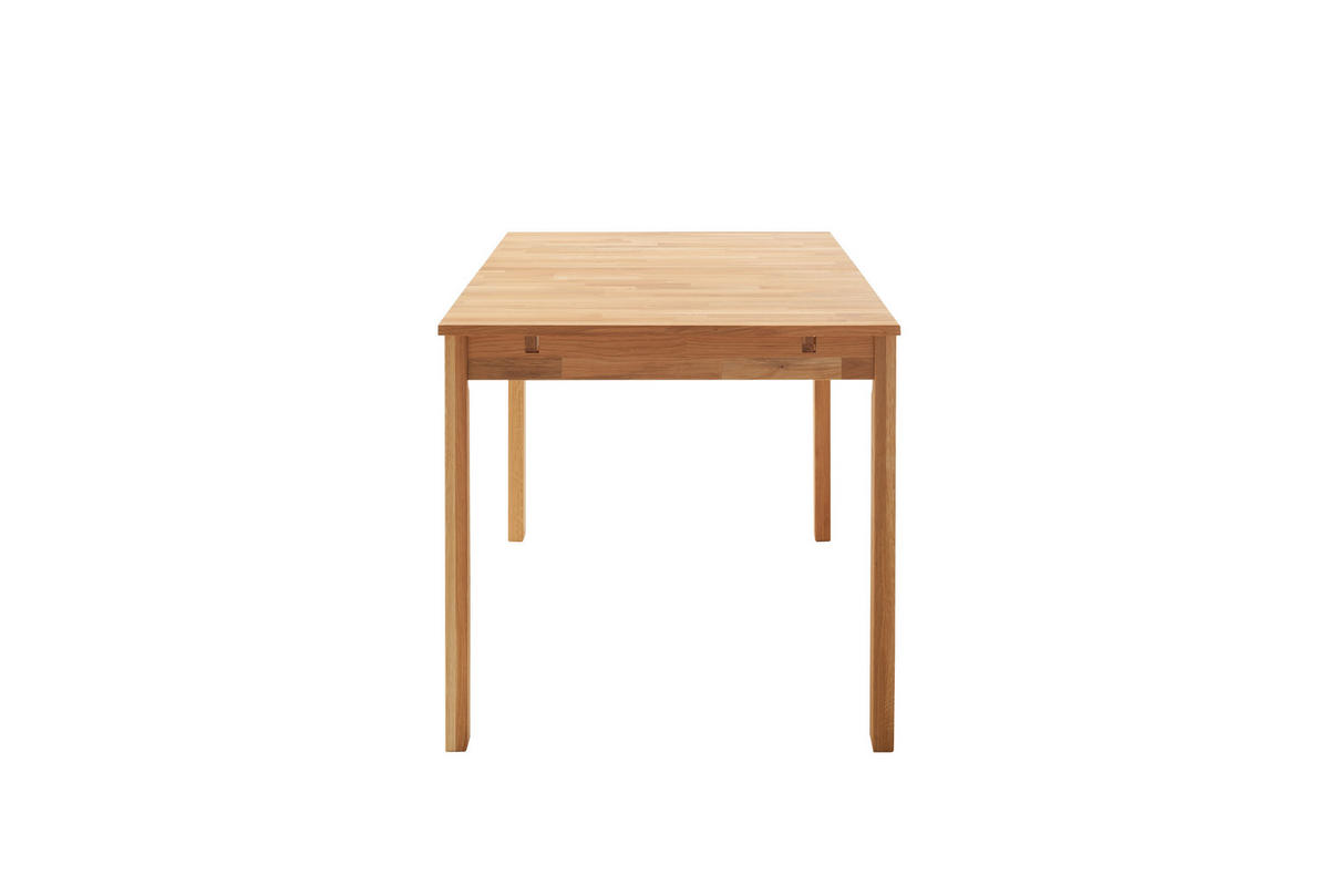 ESSTISCH in Holz 125/80/77 cm  - Wildeiche, KONVENTIONELL, Holz (125/80/77cm) - MID.YOU