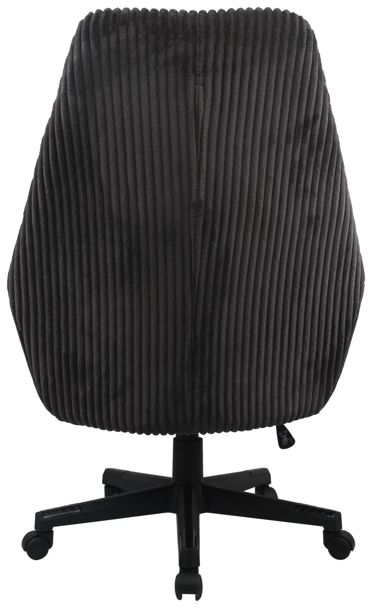 DREHSTUHL  in Cord Dunkelgrau  - Dunkelgrau/Schwarz, Modern, Kunststoff/Textil (66/137/68cm) - MID.YOU