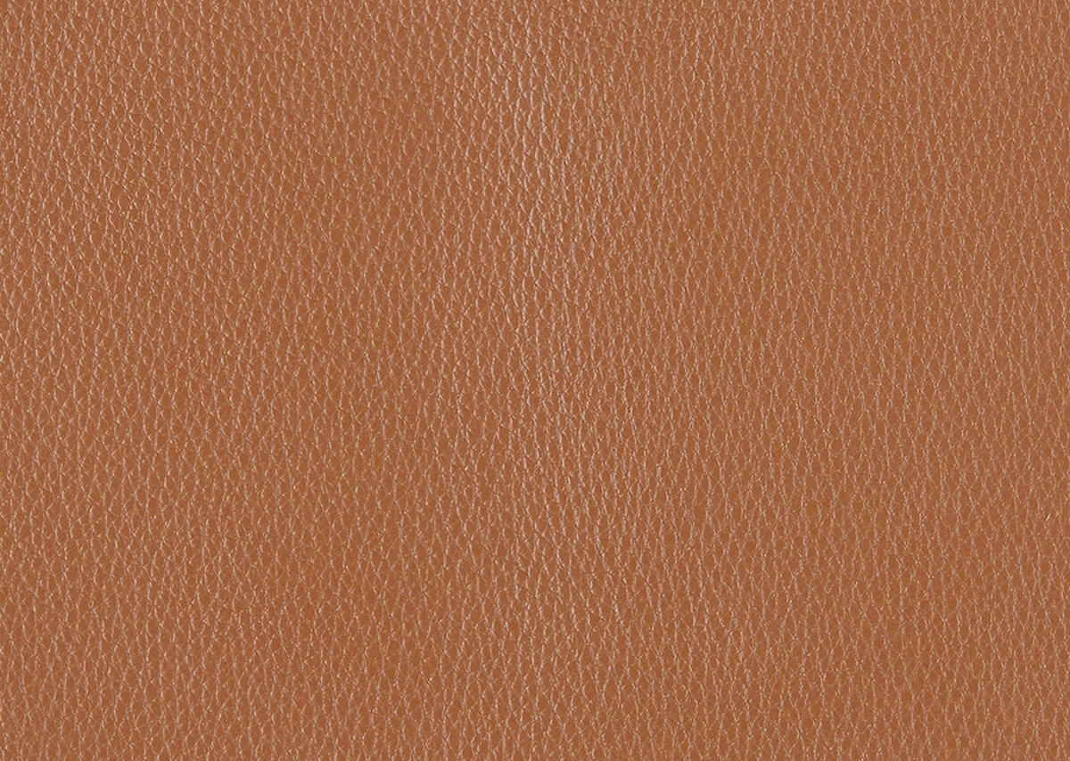 ECKSOFA Echtleder Cognac  - Cognac/Beige, Design, Leder/Metall (239/152cm) - Koinor