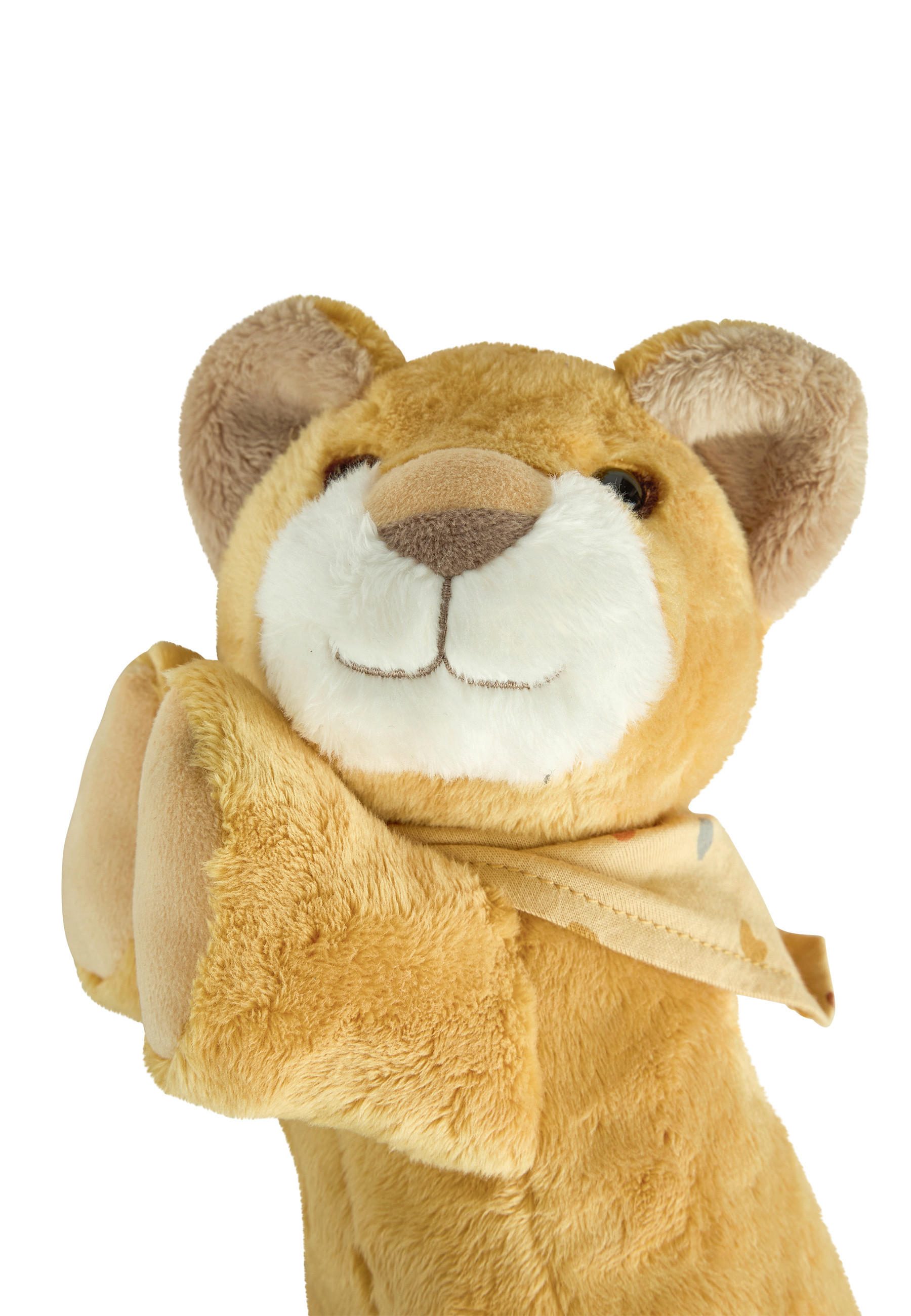 SPIELUHR Löwe Leo  - Hellgelb, Basics, Textil (24/21/8cm) - Sterntaler