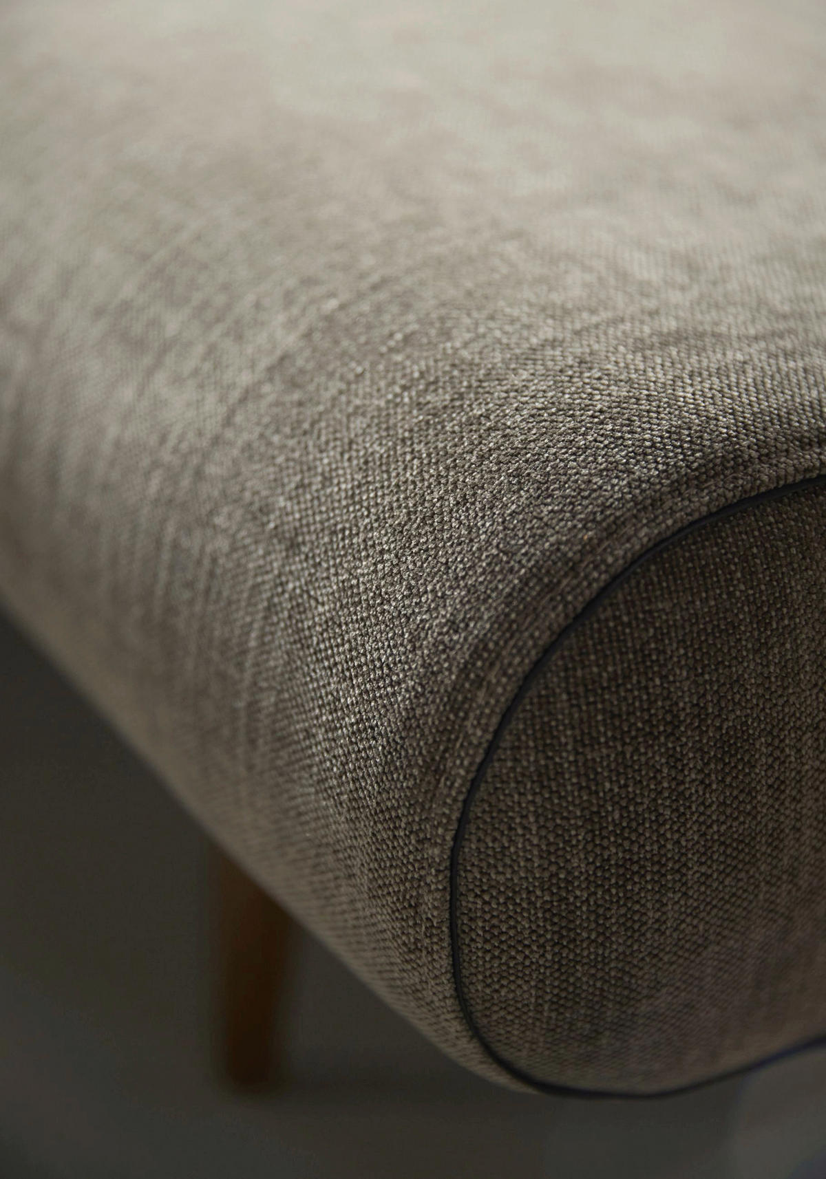 SCHLAFSOFA Flachgewebe Braun  - Eiche dunkel/Braun, Design, Holz/Textil (200/81/95cm) - Innovation