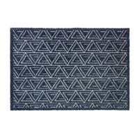 FUßMATTE 50/70 cm Manhattan  - Dunkelblau, Design, Textil (50/70cm) - Schöner Wohnen