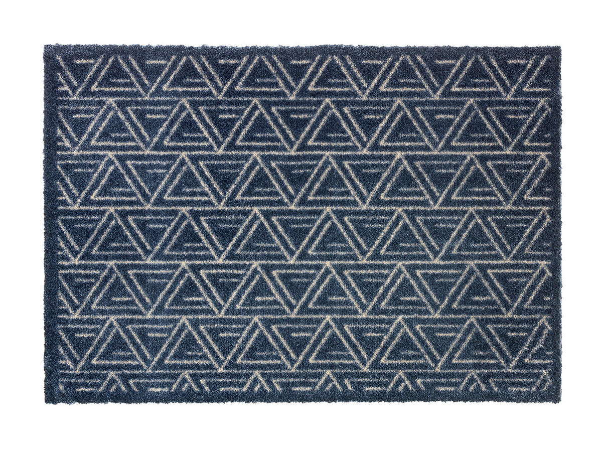FUßMATTE 50/70 cm Manhattan  - Dunkelblau, Design, Textil (50/70cm) - Schöner Wohnen
