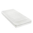 TASCHENFEDERKERNMATRATZE 120/200 cm Höhe ca. 18 cm  - Weiß, Basics, Textil (120/200cm) - Sleeptex