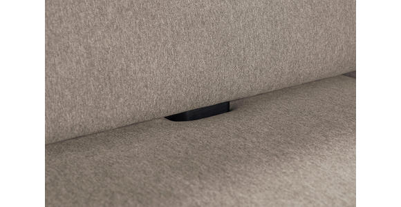 ECKBANK 215/165 cm Webstoff Schwarz, Dunkelgrau Buche massiv - Dunkelgrau/Schwarz, Basics, Holz/Textil (215/165cm) - Carryhome