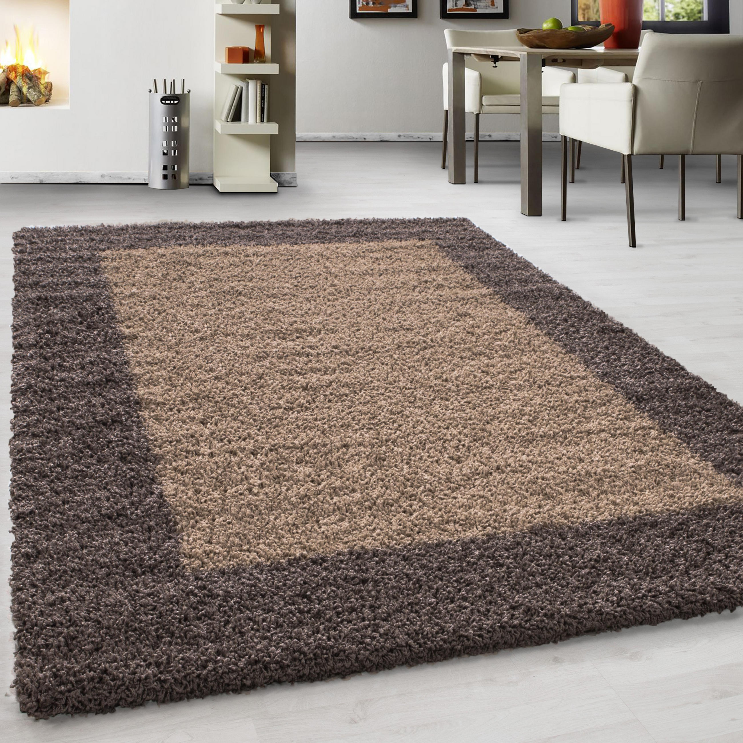 HOCHFLORTEPPICH 160/230 cm Life 1503 Taupe  - Taupe, KONVENTIONELL, Textil (160/230cm) - Novel