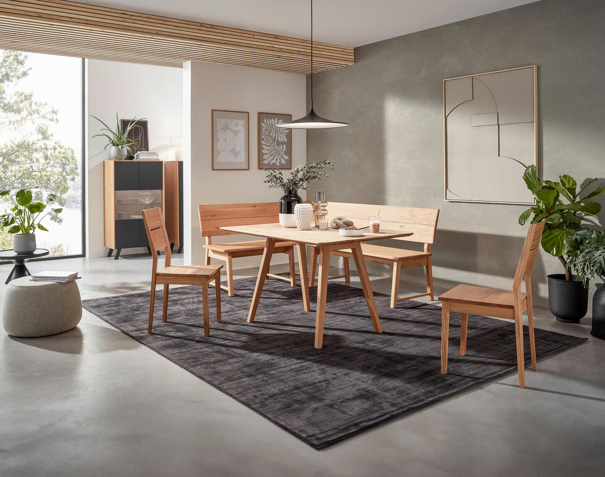 ESSTISCH in Holz 240/100/76 cm  - Wildeiche, KONVENTIONELL, Holz (240/100/76cm) - Valnatura